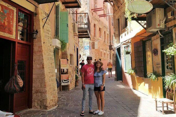 Explore Chania's Old Town through the eyes of a local - Municipal Market tasting: goat cheese and raki in the right setting