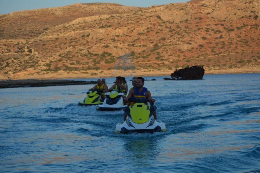 Falasarna: Jet Ski Safari to Balos Beach - Choosing a Time Slot: Morning Calm, 14:00 Balance, or 17:00 Golden Light