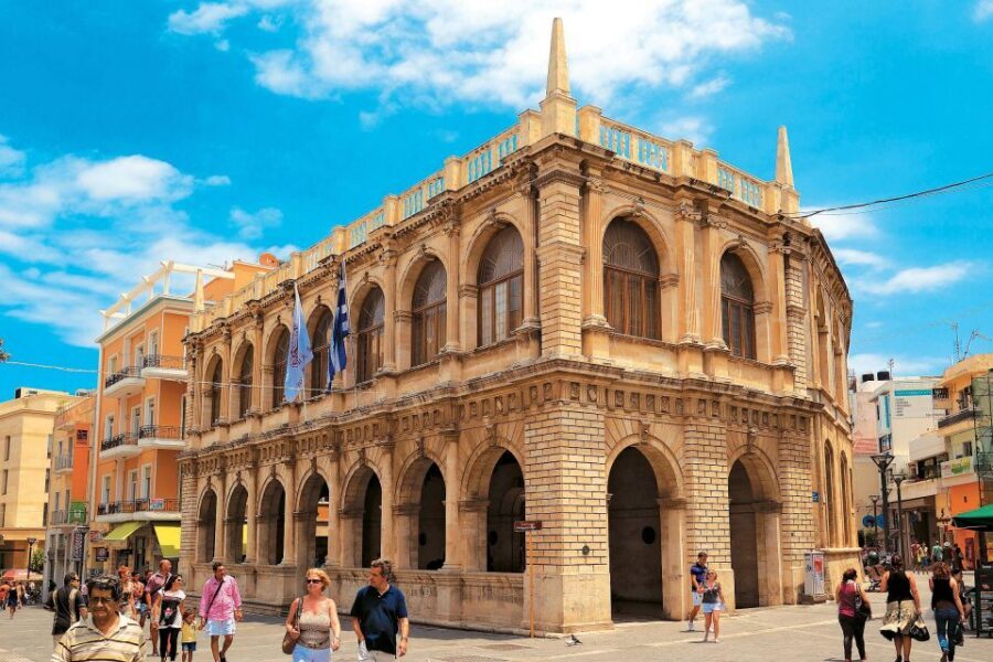 Food Tour in Heraklion – Discover Cretan Flavors - Plateia Eleftherias and the Old Town route you can picture later