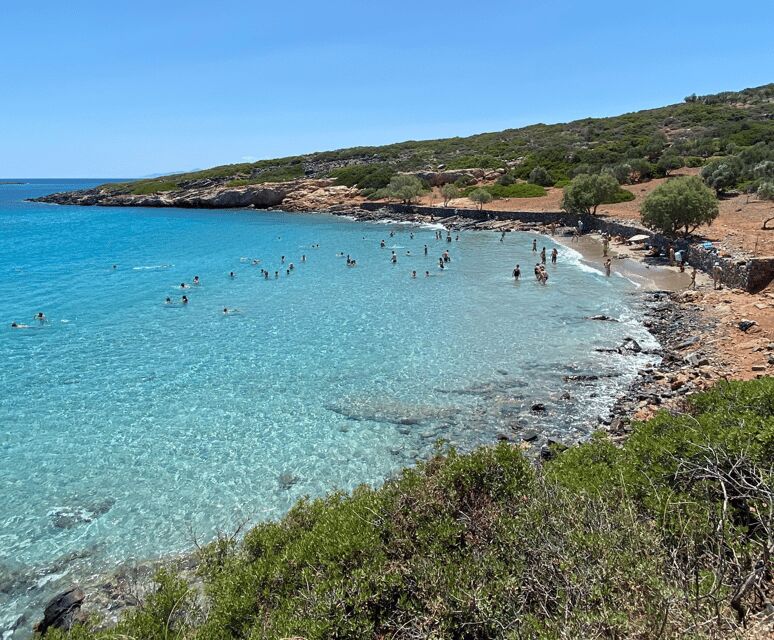 From Ag. Nikolaos: Spinalonga & Kolokytha Cruise with Lunch - A Crete boat day built around Spinalonga and a real swim stop