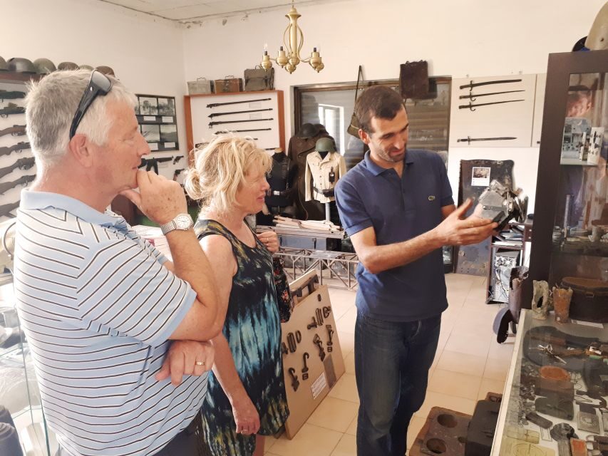 From Chania: Crete World War II History Tour - Secret shelters, monuments, and small museums that feel personal