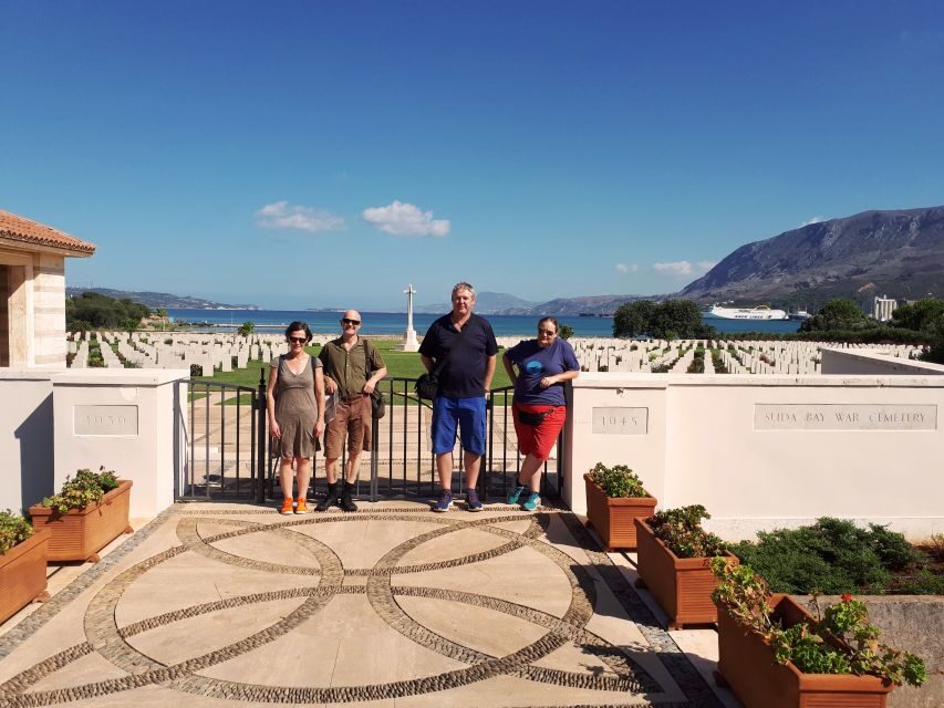 From Chania: Crete World War II History Tour - War cemeteries: where respect is the whole point