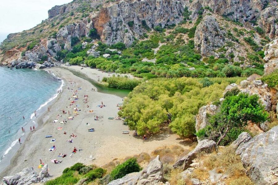 From Chania: Day Trip to Preveli Beach & Damnoni Beach - Pickup and the Road to Crete’s Southern Beaches