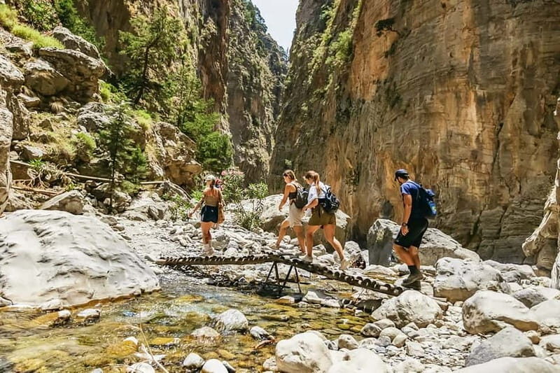 From Chania: Full-Day Samaria Gorge Trek Excursion & Guide - Entering Samaria Gorge National Park: river, forest, springs