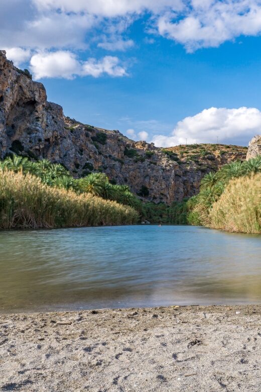 From Chania: Preveli Palm Beach Day Tour - Spili or Asomatos coffee stop: a breather with local texture