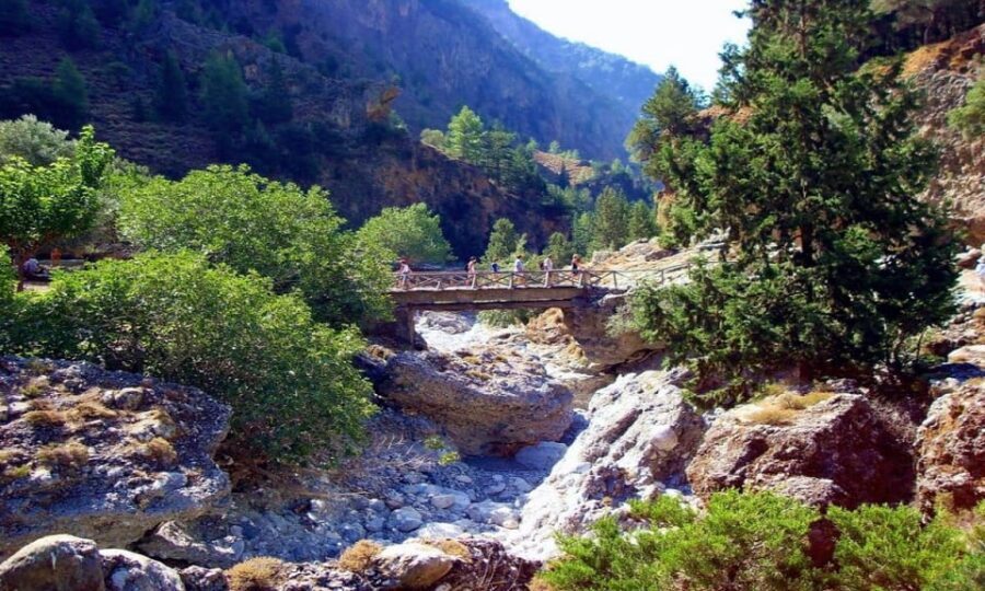 From Chania/Rethymno: Samaria Gorge Easy Way - Chora Sfakion to Agia Roumeli by ferry: why the boat is the payoff