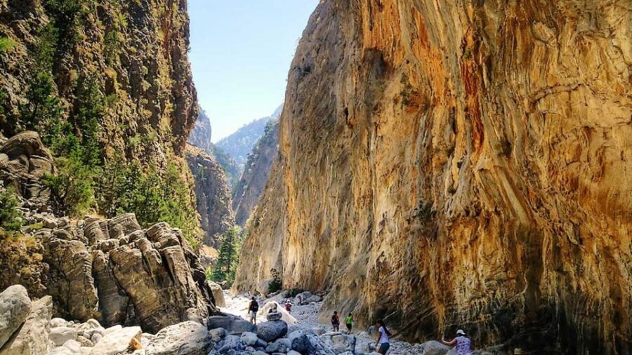 From Chania/Rethymno: Samariá Gorge Guided Hike with Pickup - Pickup, bus ride, and the Omalos start that matters