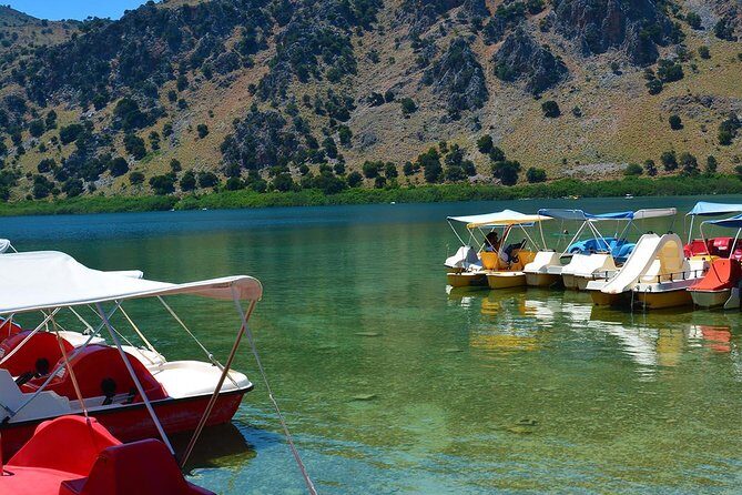 From Heraklion : Full-Day Bus Trip to Chania city , Kournas lake & Rethymno city - Lake Kournas: swim-ready pause at a Natura 2000 wetland