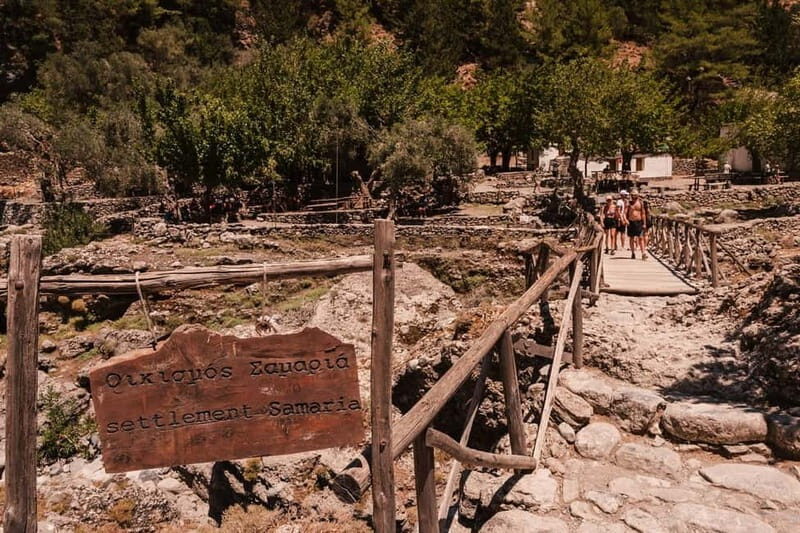 From Heraklion,Agia Pelagia,Malia: Samaria Gorge Guided Trip - Ferry to Sfakia and the Ride Back to the North Coast