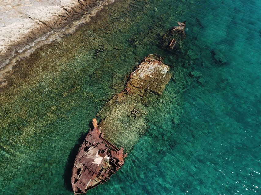 From Kissamos Port: Balos and Gramvousa Private RIB Cruise - Snorkeling around wrecks: clear water time without the guesswork