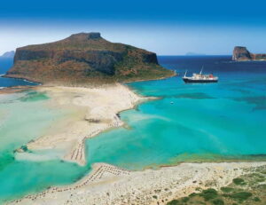 From Kissamos Port: Boat Cruise to Balos Lagoon & Gramvousa - The Boat Ride Experience: Cave Views, Plenty of Seating, and Sea-Safe Fun