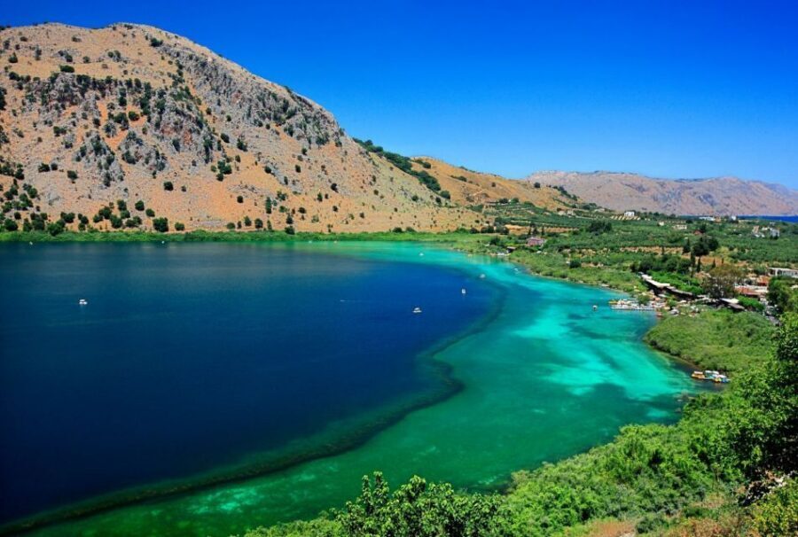 From Rethymno: Chania and Lake Kournas Day Trip - From Rethymno pickup to the scenic north-coast ride