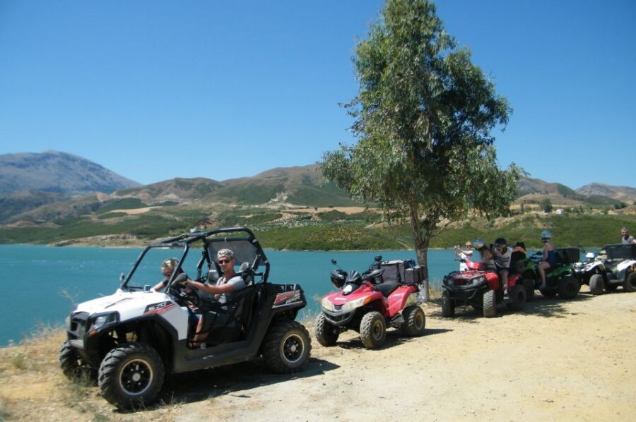 From Rethymno: Half-Day Off-Road Buggy Safari - Gidospito and the Potami lake area: the kafeneion coffee stop