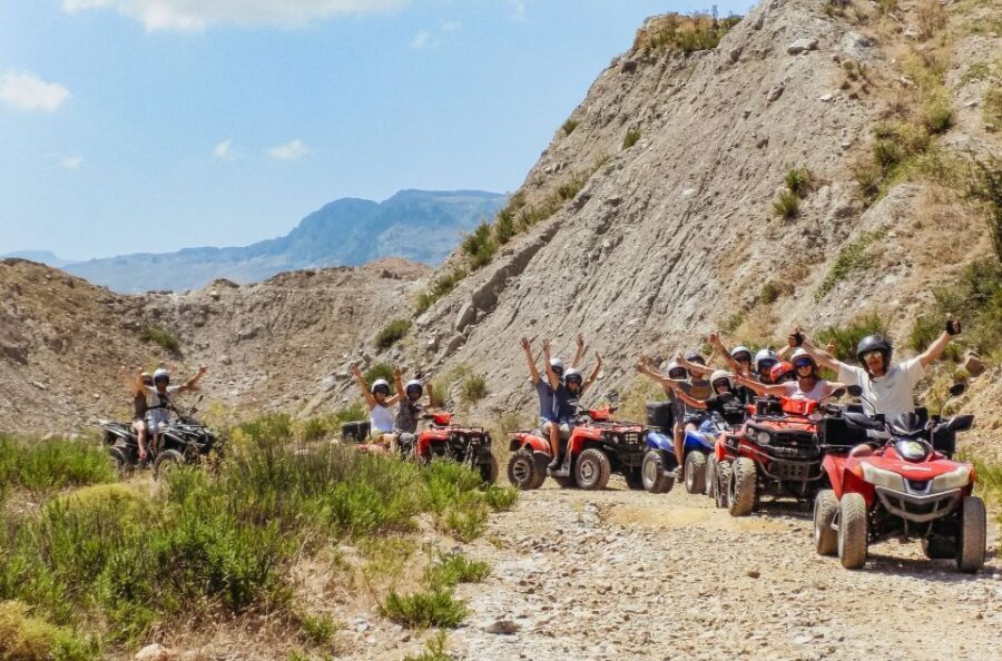 From Rethymno: Half-Day Quad Bike Safari - Summit views and the kafeneion stop at Café Gidospito