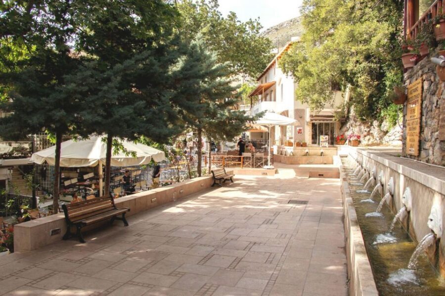 From Rethymno private full day tour to the south - Kalypso Beach: pirate-shelter history and Karavos National Park waters