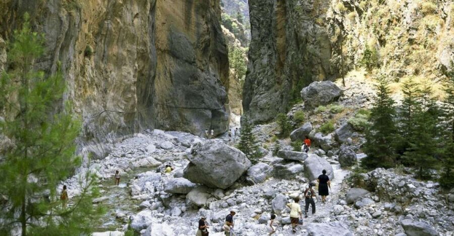 From Rethymno: Samaria Gorge Full-Day Trek, Pickup & Guide - Agia Roumeli: Swim Time, Lunch Choices, and Soft Landing After the Gorge