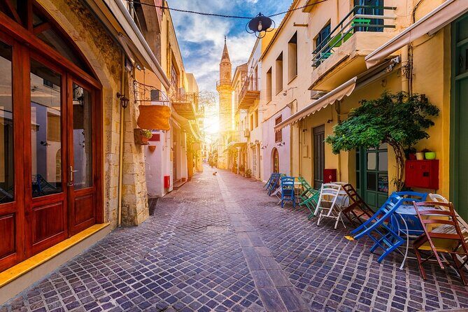 Full-Day Tour : Rethymno-Chania- Lake Kournas ( West Crete Tour ) - Chania Old Town and Harbor: Venetian Streets, Turkish-Era Details, Coffee Time