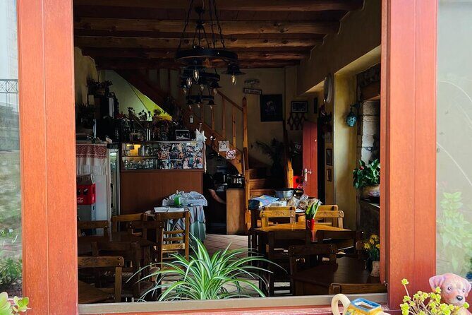 Gastronomy tour and wine tasting in traditional villages - Fres village: sheep-milk ice cream, carob, graviera, and raki