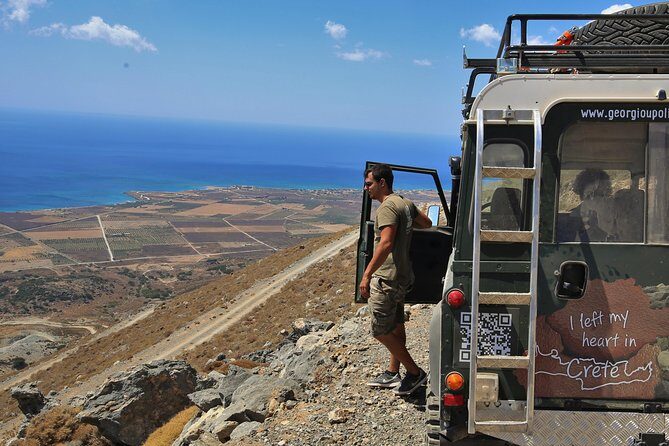 Georgioupolis Safari Off Road Tours Outdoor Activities Land Rover Defender - Stop 1: Lake Kournas for Myths and a Quick Reset