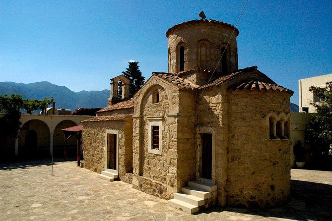 Georgioupolis Safari Off Road Tours Outdoor Activities Land Rover Defender - Stop 5: Sfakia for an Old Castle, Sea Swim Time, and a Family Tavern Lunch