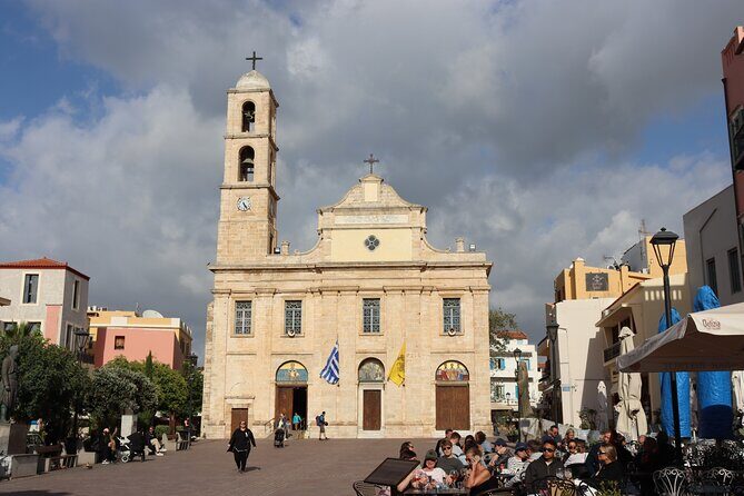 Guided Walking Tour in Chania - Skridlof (Street of Leather): a souvenir stop that doubles as a street lesson