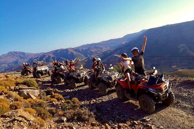 Half-Day Rethymno Quad Safari - Stop 2: Prassano Gorge—views that come with goosebumps