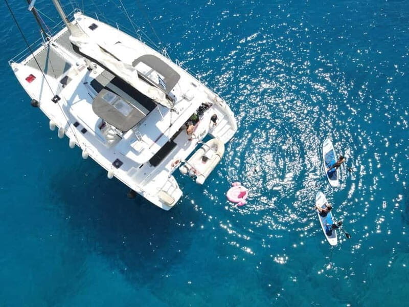 Heraklion: Dia Island Catamaran Cruise with Dinner and Wine - Key highlights that matter