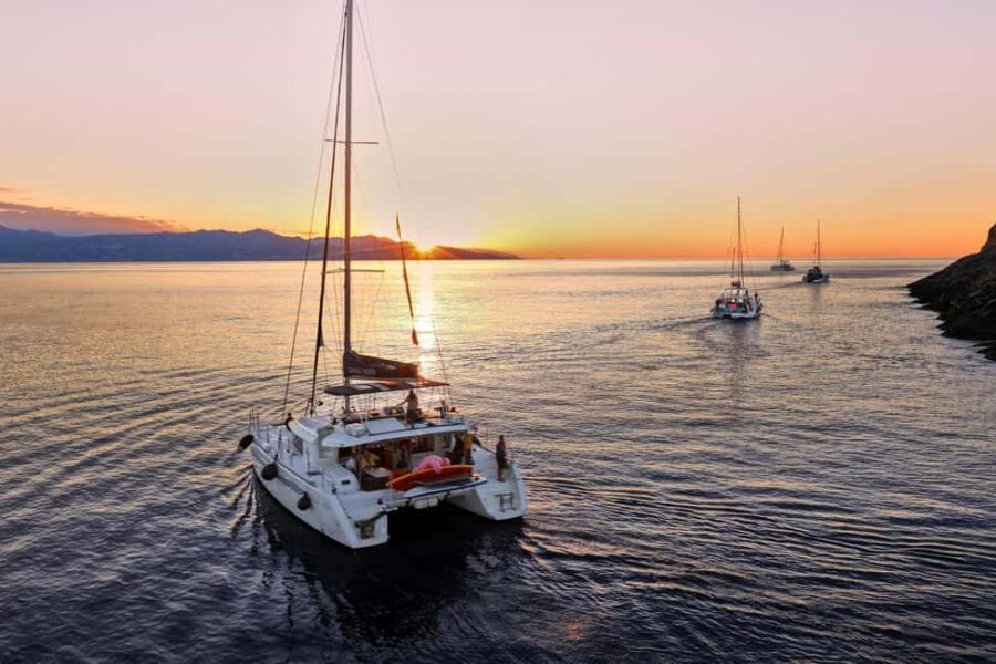Heraklion: Dia Island Catamaran Cruise with Dinner and Wine - The Cruise Out: Drinks, Wi‑Fi, and Wildlife-Lucky Moments