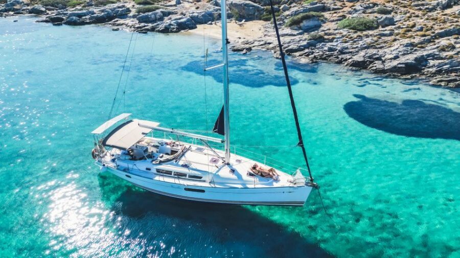 Heraklion: Dia Island Sailboat Cruise with Swimming and Meal - Key highlights you’ll care about