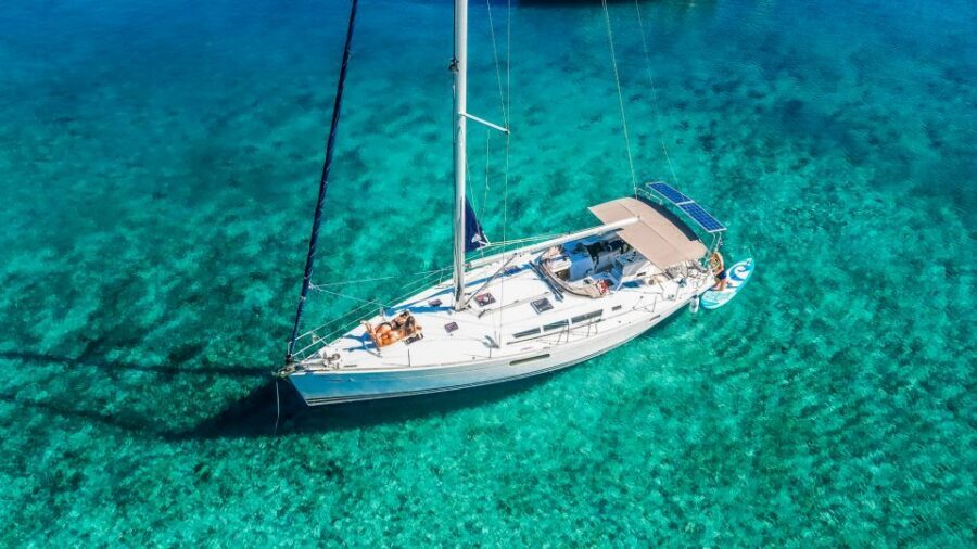 Heraklion: Dia Island Sailboat Cruise with Swimming and Meal - Meeting at Cafe Marina and getting on the yacht without stress