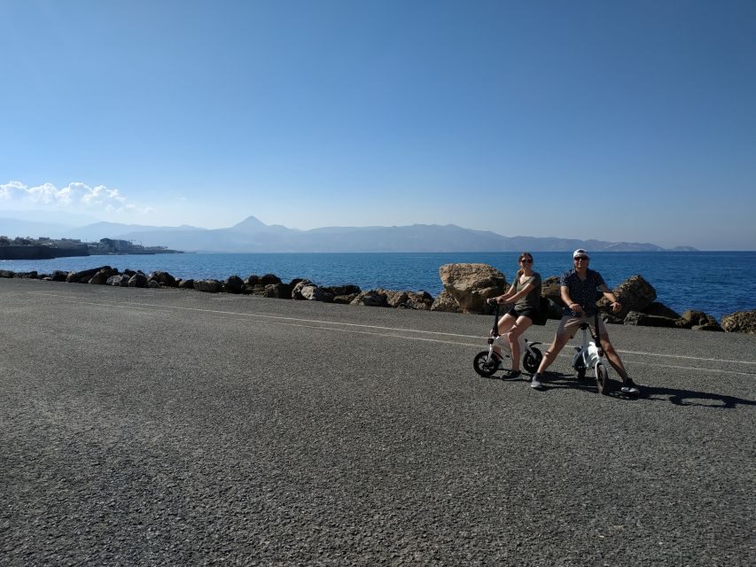 Heraklion: Ecobike Sightseeing Tour with Greek Meze - Pedal-Free E-Bikes and Your First Turn