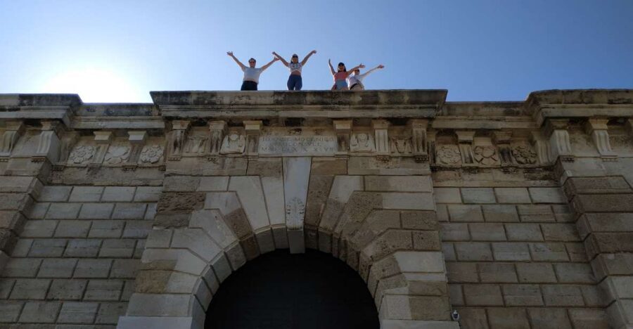 Heraklion: Ecobike Tour with Food tasting - Karavolas: the first ride segment and a quick way to get oriented