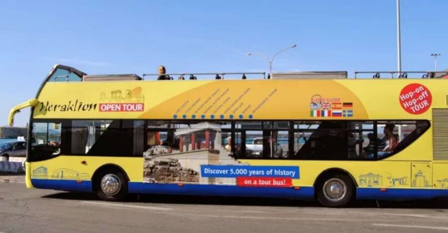 Heraklion: Hop-on Hop-off Open Top Bus Sightseeing Tour - Getting on board: where to start and how to find the bus