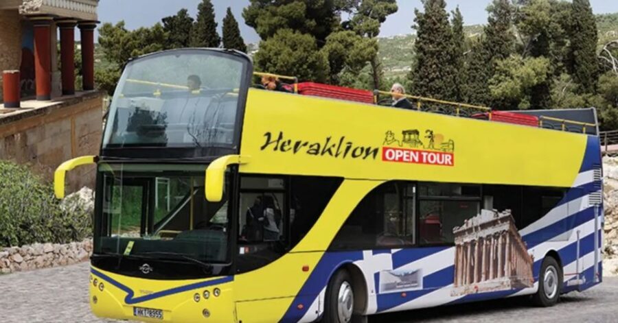Heraklion: Hop-on Hop-off Open Top Bus Sightseeing Tour - Historical Museum of Crete stop: when you want context before you pick museums