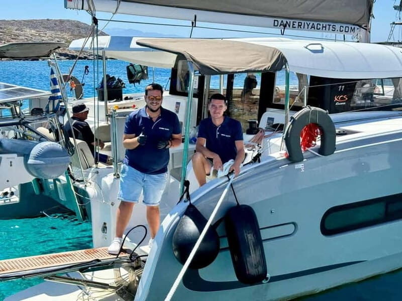 Heraklion: Luxury Catamaran Cruise to Dia Island with Lunch - Key Points at a Glance