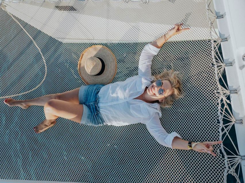 Heraklion: Luxury Catamaran Cruise to Dia Island with Lunch - Dia Island Swim Bay: Snorkeling, SUP, Fishing, and the Flamingo