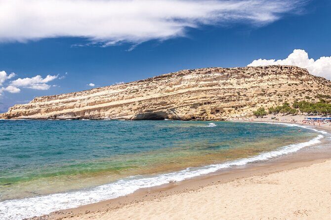 Heraklion: Matala Beach, Hippie Caves & Odigitria Monastery - A south Crete day built around Matala Beach freedom