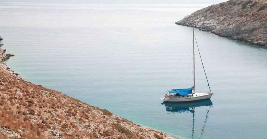Heraklion: Nature Reserve Dia Island Full-Day Cruise & Lunch - Return to Heraklion: a calm sail and the dolphin question