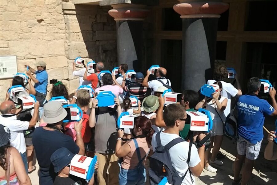 Heraklion: Palace of Knossos 3D Virtual Audio Tour by Tablet - Walking the Site: How the 3D Reconstruction Matches the Ruins
