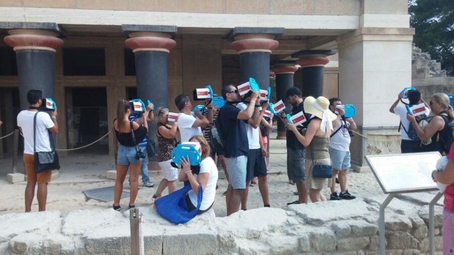 Heraklion: Palace of Knossos 3D Virtual Audio Tour by Tablet - How Long It Takes and What to Do If Tech Feels Awkward