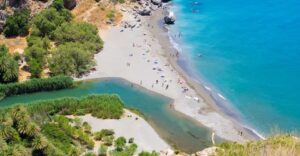 Heraklion: Preveli By Boat, Damnoni & Kourtaliotiko Springs - Morning pickup and the long south drive from Heraklion