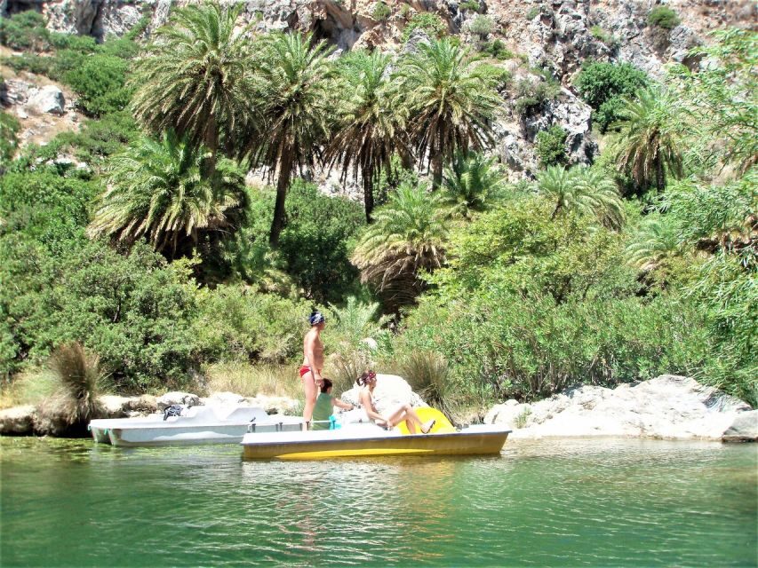Heraklion: Preveli By Boat, Damnoni & Kourtaliotiko Springs - Getting the most out of the day: how the timing feels in real life