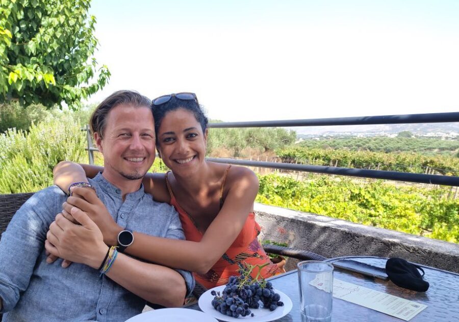 Heraklion: Private Food and Wine Tour with a local Sommelier - The 3-course food-and-wine pairing lunch right by the vines