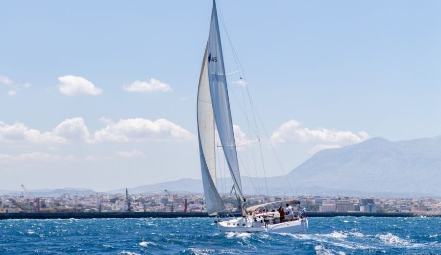 Heraklion: Private Half-Day Sailing Trip to Dia Island - Dia Island time in the Gulf of Saint George: swim, snorkel, fish, paddle