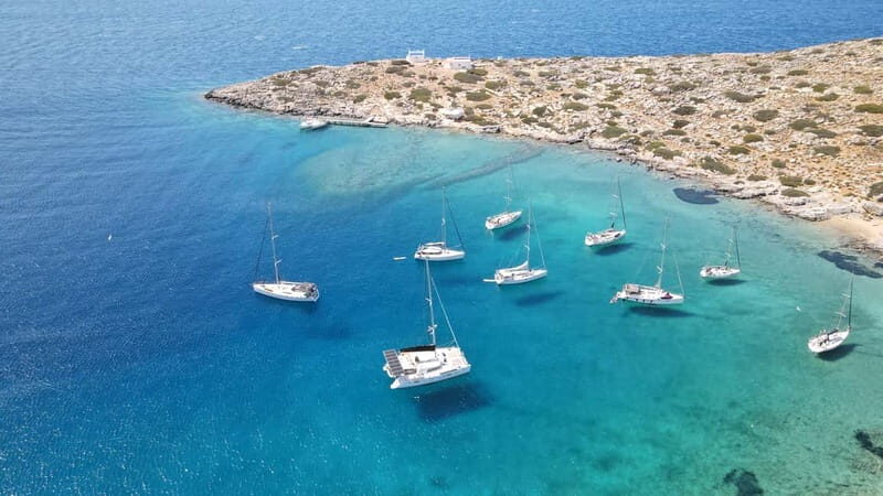 Heraklion: Sailing Trip to Dia Island with Lunch & Swimming - Fishing time: try it once, no extra cost