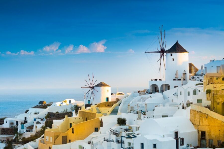 Heraklion: Santorini Day Trip with Boat Transfer & Oia Visit - The escorted bus tour: history that makes the island make sense