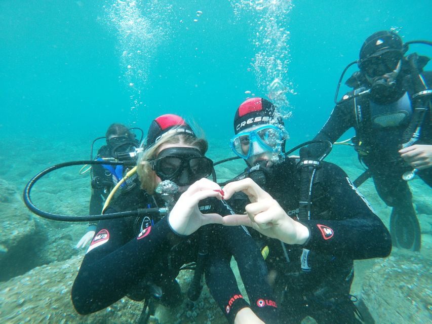 Heraklion: Scuba Diving Experience for Beginners _Beach - Mononaftis Beach in Agia Pelagia: why this spot works for first-timers