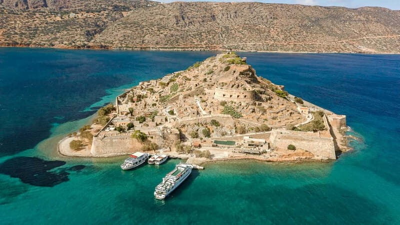 Heraklion: Spinalonga, Agios Nikolaos, & Elounda Boat Tour - Spinalonga by boat and bus: why this route works