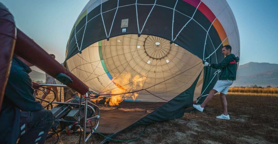 Heraklion: Sunrise Balloon Flight & Sunset Catamaran Cruise - Key highlights at a glance