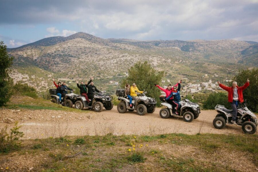 Hersonissos: ATV Quad Bike Safari in the Mountains of Crete - Quad bikes, license, and safety you can actually use